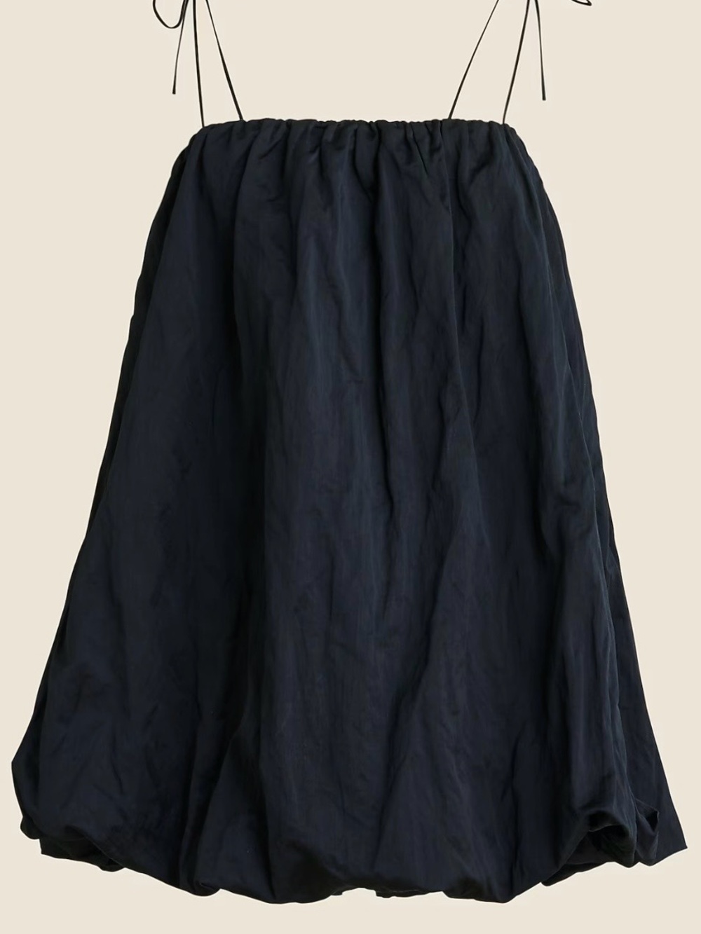 J. Crew Collection Bubble Hem Satin Mini Dress - NWT